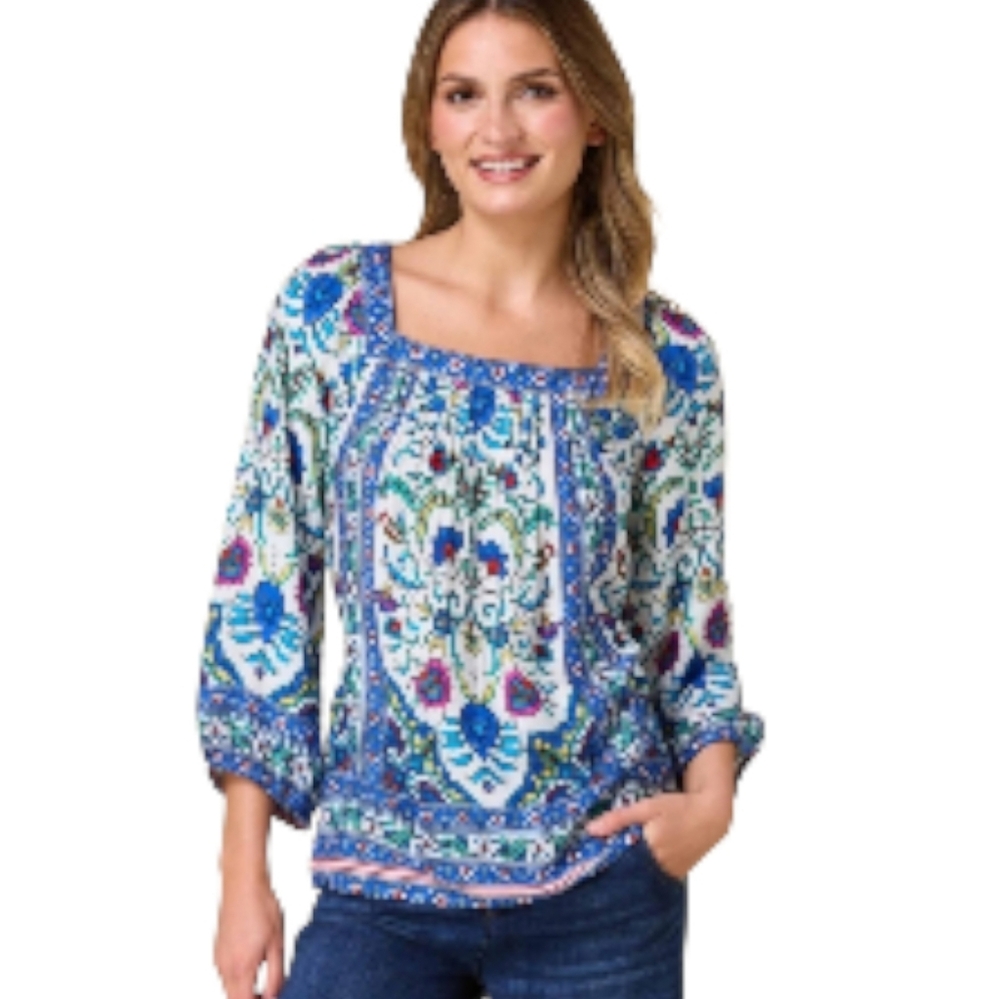 FIGUEROA & FLOWER TOP NWT